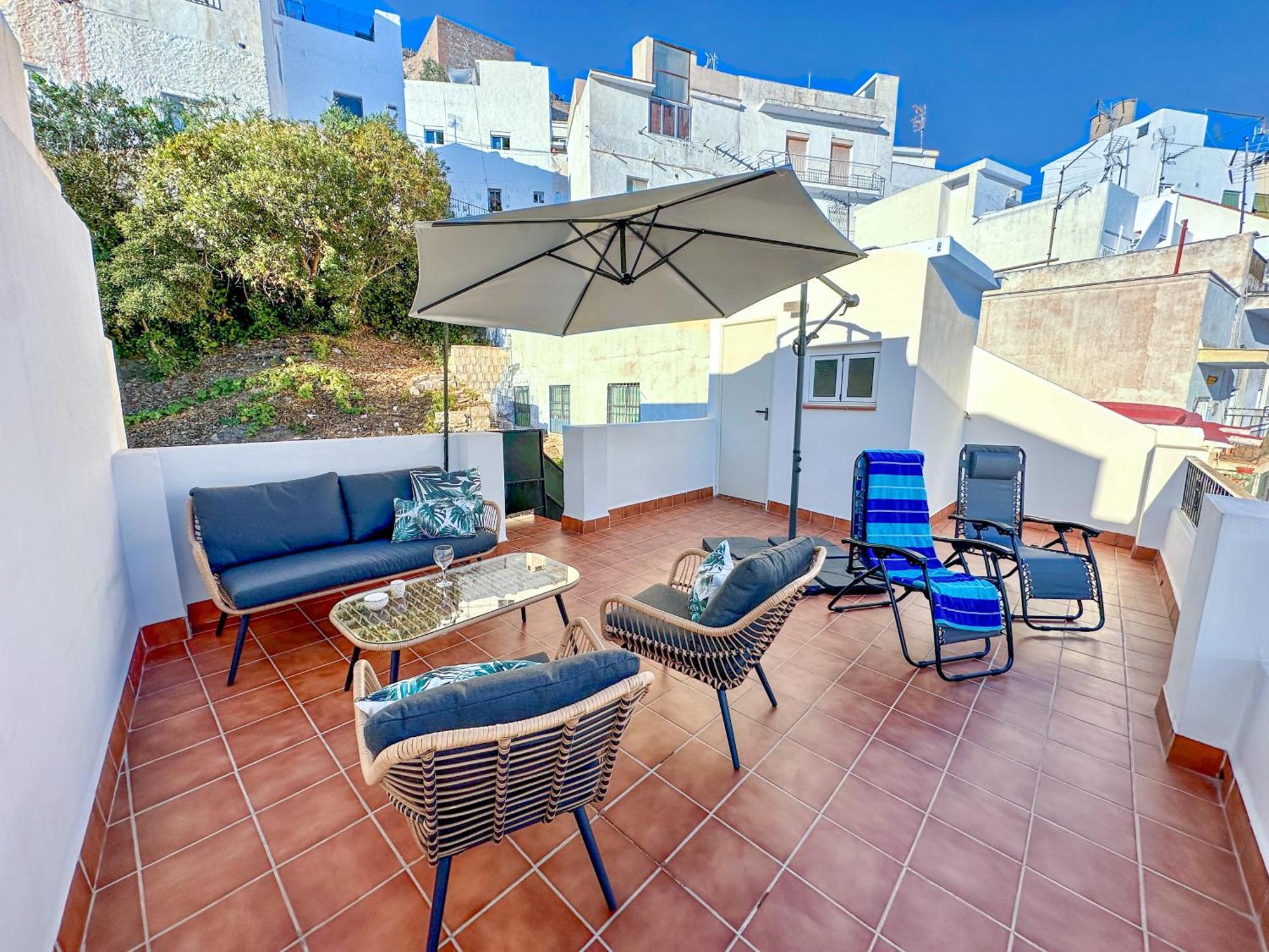 Casa Carmen Terraza Y Patio Privado En Salobrena Villa ภายนอก รูปภาพ